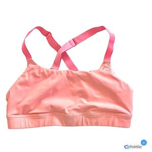 Under Armour Womens Pink Sports Bra, M